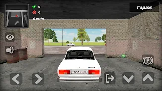 VAZ 2105 Russian Car Simulator Schermafbeelding 2