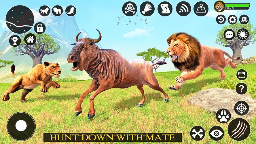 Ultimate Lion Simulator Game Zrzut ekranu 0