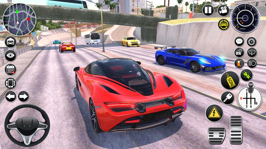 Car Games 3D City Car Driving Captura de pantalla 3