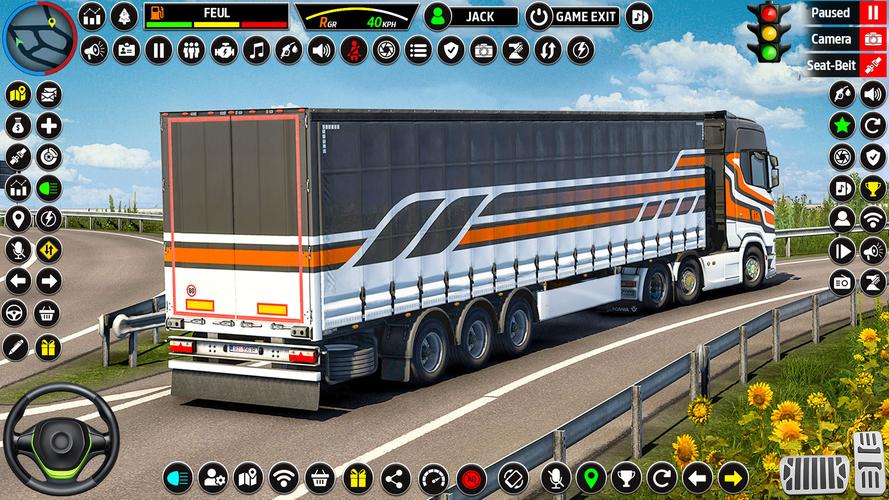 US Truck Driving 3D Truck Game应用截图第2张