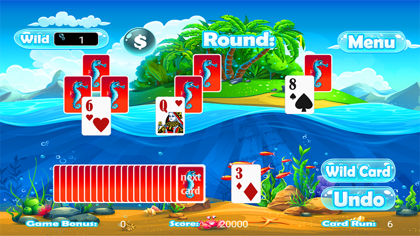 Tri Peaks Solitaire Classic ภาพหน้าจอ 2