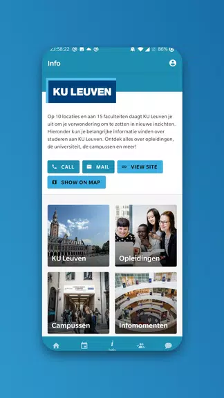 KU Leuven events 스크린샷 1