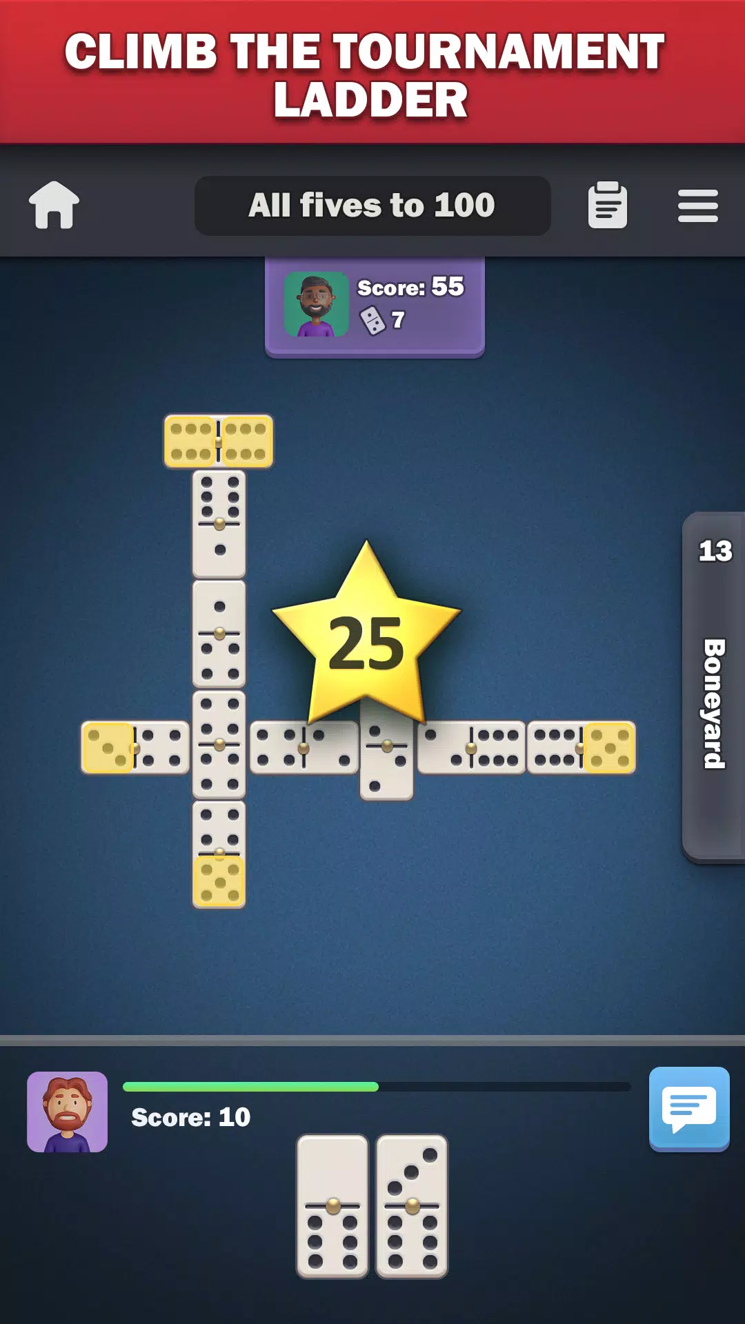 Dominoes online - play Domino! Tangkapan skrin 2