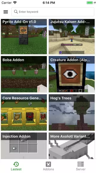 Addons for MCPE - Mods Packs Ảnh chụp màn hình 0