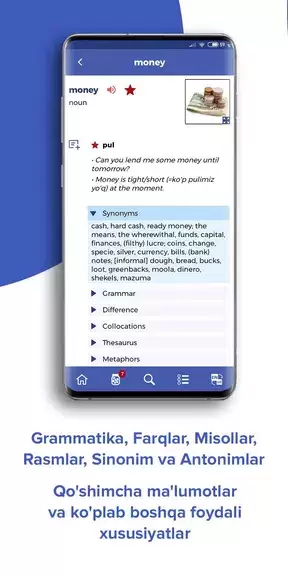 Wisdom EnglishUzbek dictionary स्क्रीनशॉट 2