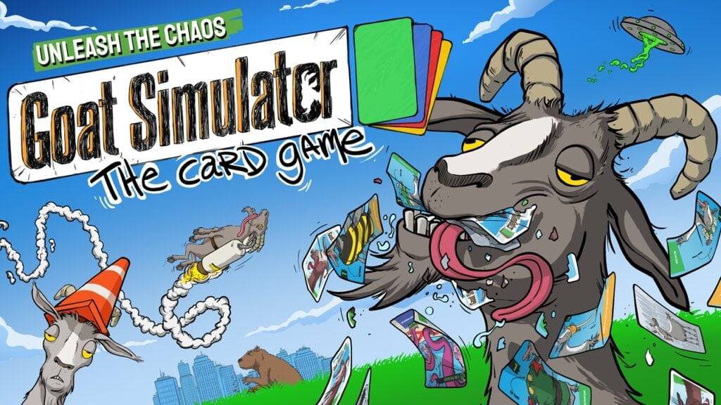 Goat Simulator ကဒ်ဂိမ်းကြေငြာခဲ့သည်