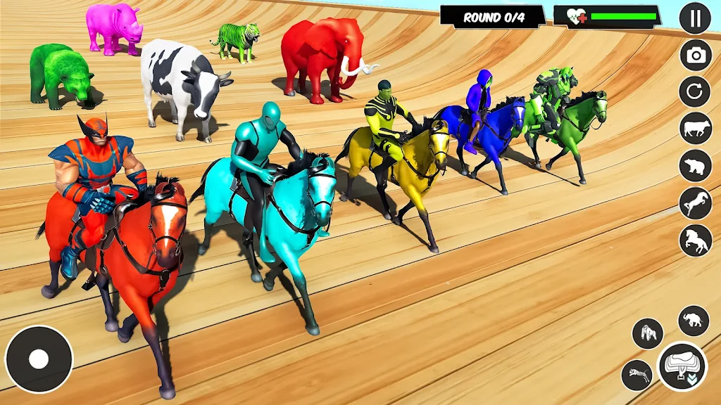 GT Animal Simulator 3D Racing Tangkapan skrin 3