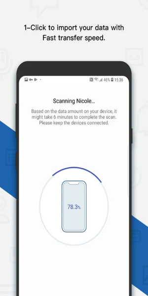 Data Transfer - MobileTrans स्क्रीनशॉट 3