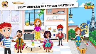 My City: Paris – Dress up game ภาพหน้าจอ 0