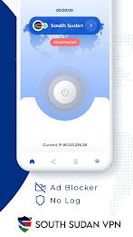 VPN South Sudan - Get SSD IP Captura de pantalla 1