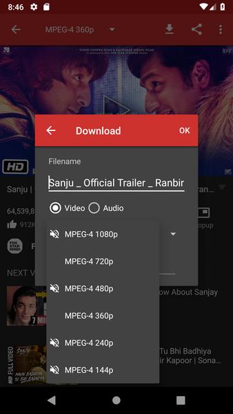 All YouTube Video Downloader Zrzut ekranu 2