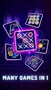 Tic tac toe: minigame 2 player 스크린샷 0