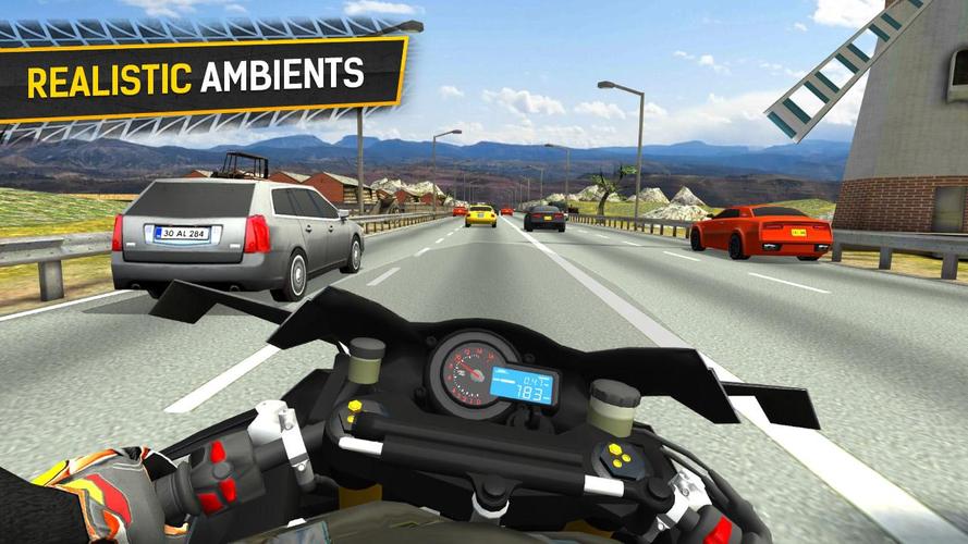 Moto Racing 3D Captura de pantalla 1