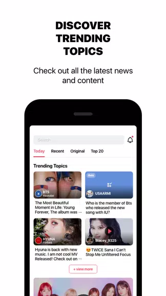 theQoos: K-Pop News, Friends, Music & Community Screenshot 2