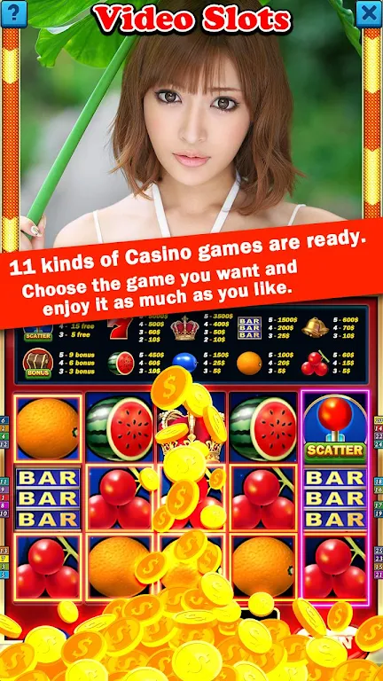 Schermata HOT Bikini Girl Casino Slots 0