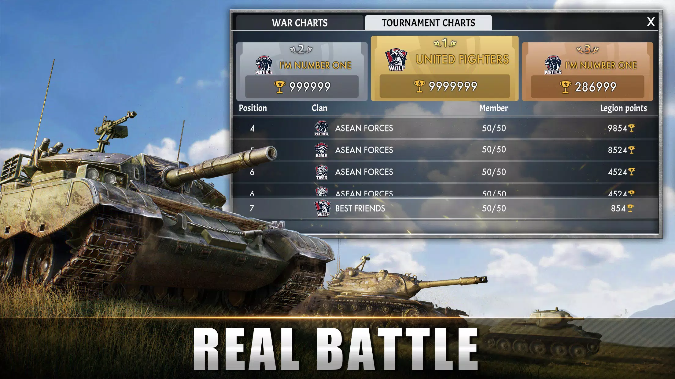 Tank Warfare: PvP Battle Game應用截圖第1張