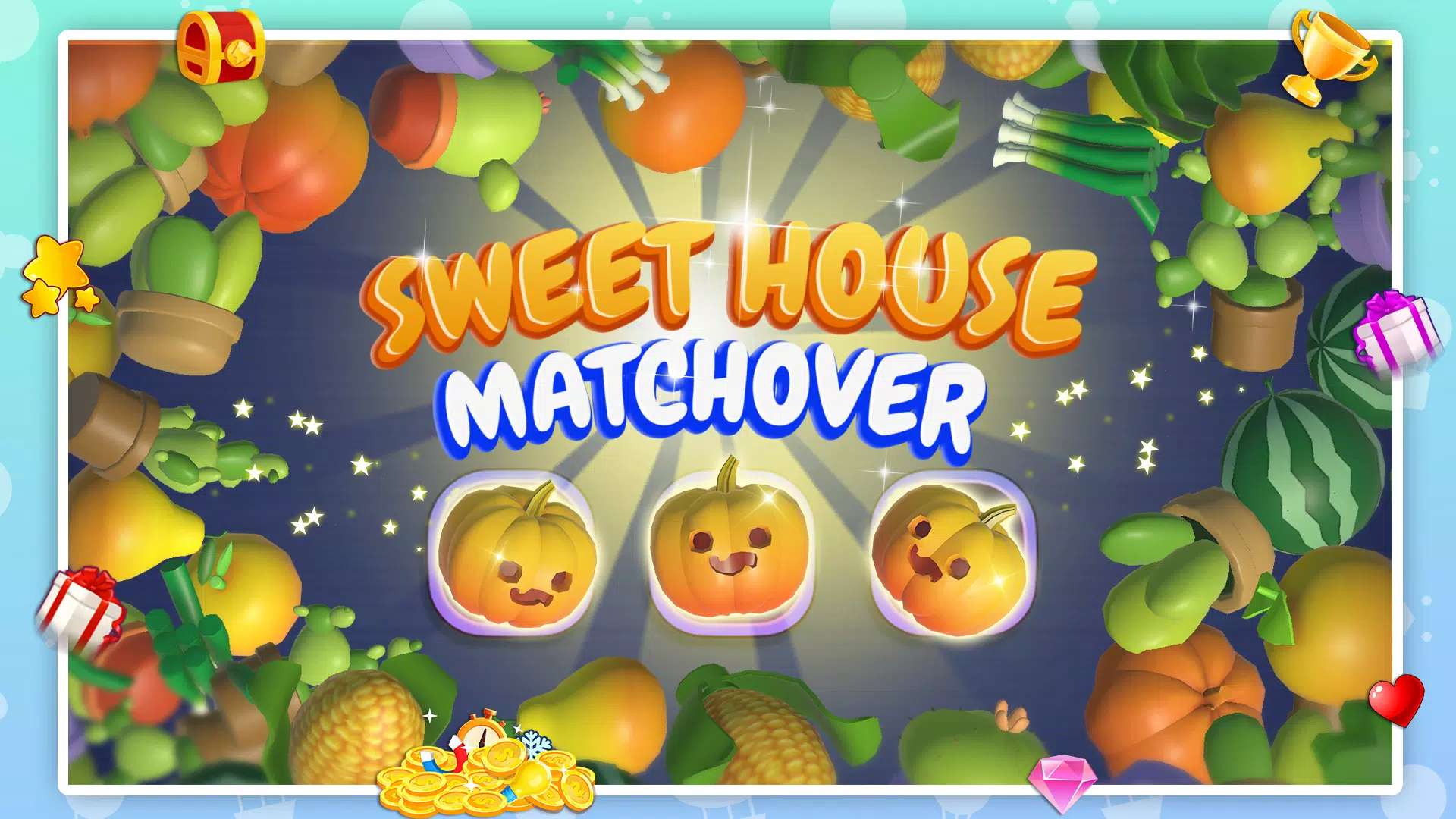 Sweet House Matchover_Triple3D ภาพหน้าจอ 0