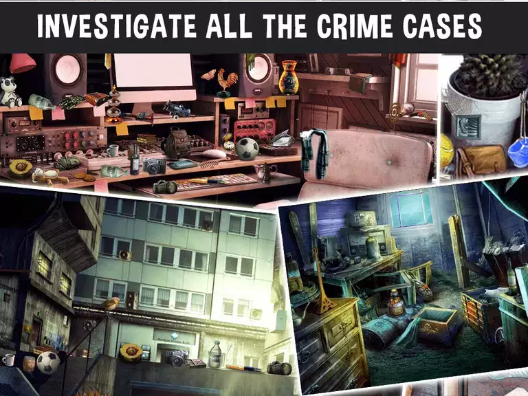 Crime Case :Hidden Object Game Captura de pantalla 0