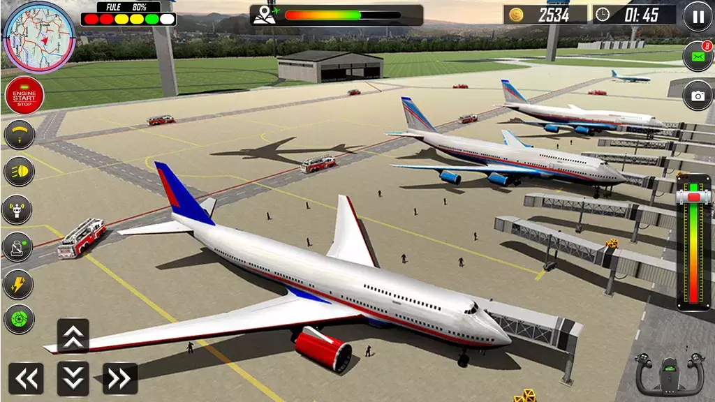 Real Plane Landing Simulator Schermafbeelding 1