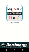 Log Calculator ဖန်သားပြင်ဓာတ်ပုံ 0