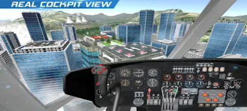 Helicopter Flight Pilot Screenshot 1