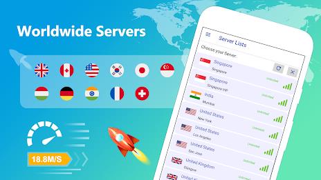 Secure VPN 2022 - Fast VPN ဖန်သားပြင်ဓာတ်ပုံ 1