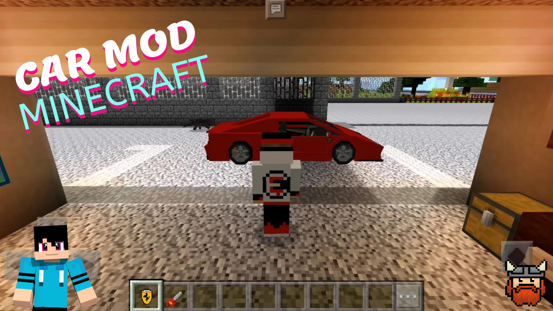 Cars Mod for Minecraft PE Ảnh chụp màn hình 0