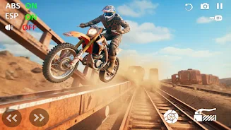 Motocross Beach Bike Games 3D Zrzut ekranu 1