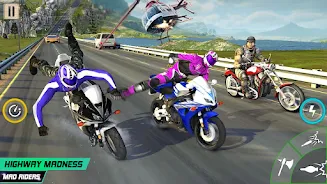 Crazy Moto: Bike Shooting Game スクリーンショット 3