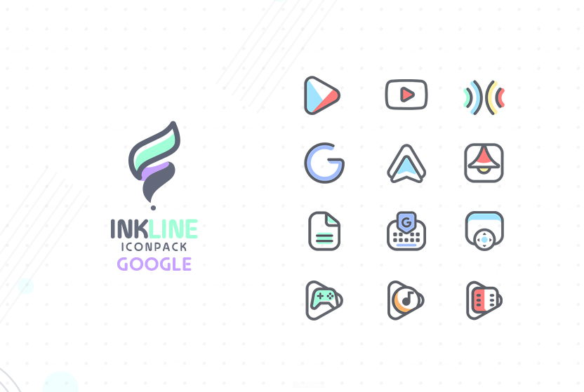 InkLine Icon Pack Mod Screenshot 1