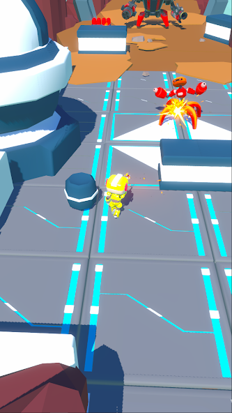 Little Robot Mod Tangkapan skrin 0