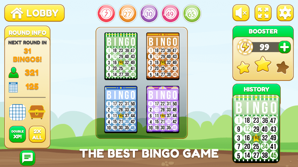 Bingo King-Free Bingo Games-Bingo Party-Bingo स्क्रीनशॉट 1