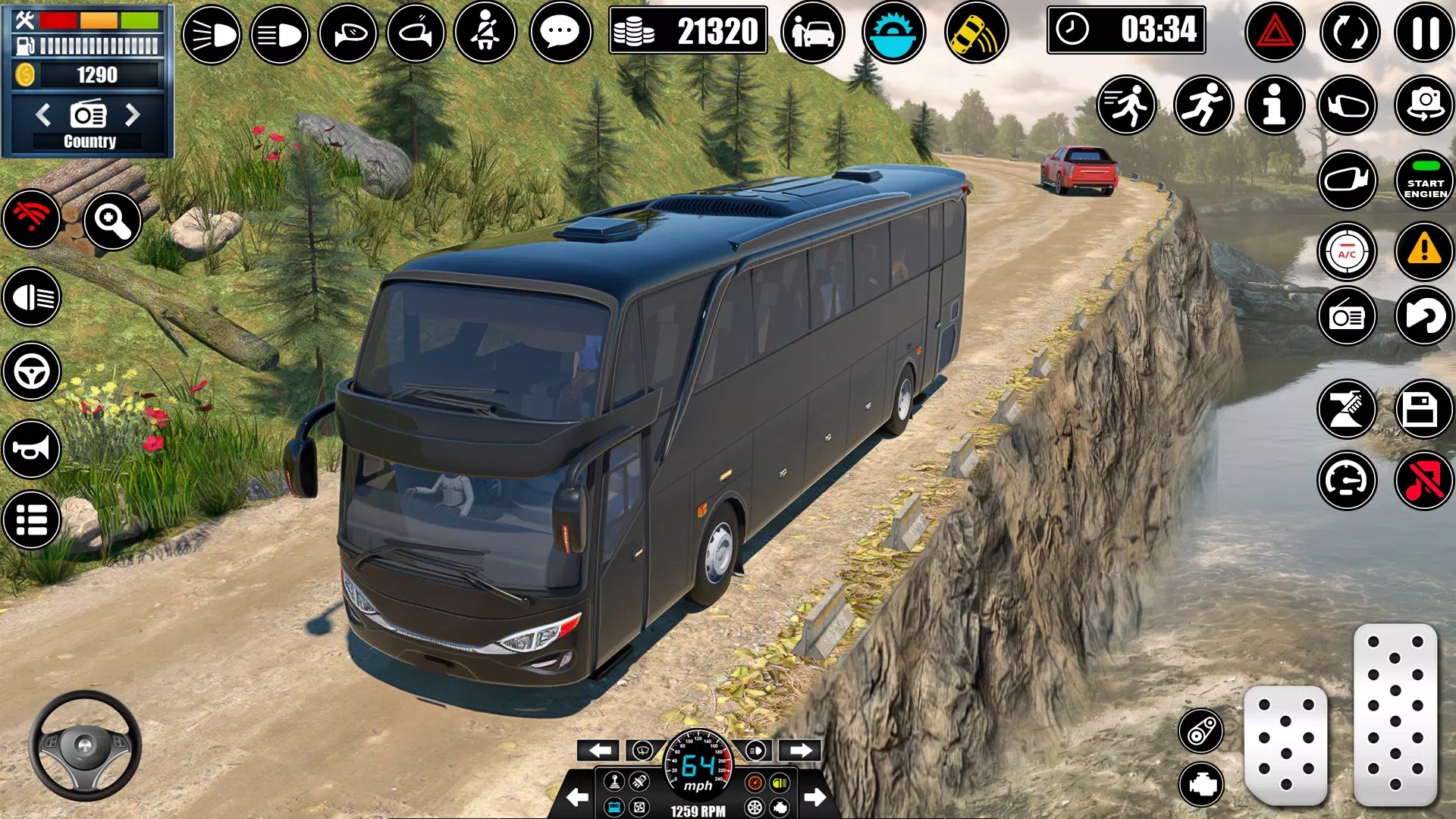 Coach Bus Driving Simulator Zrzut ekranu 2