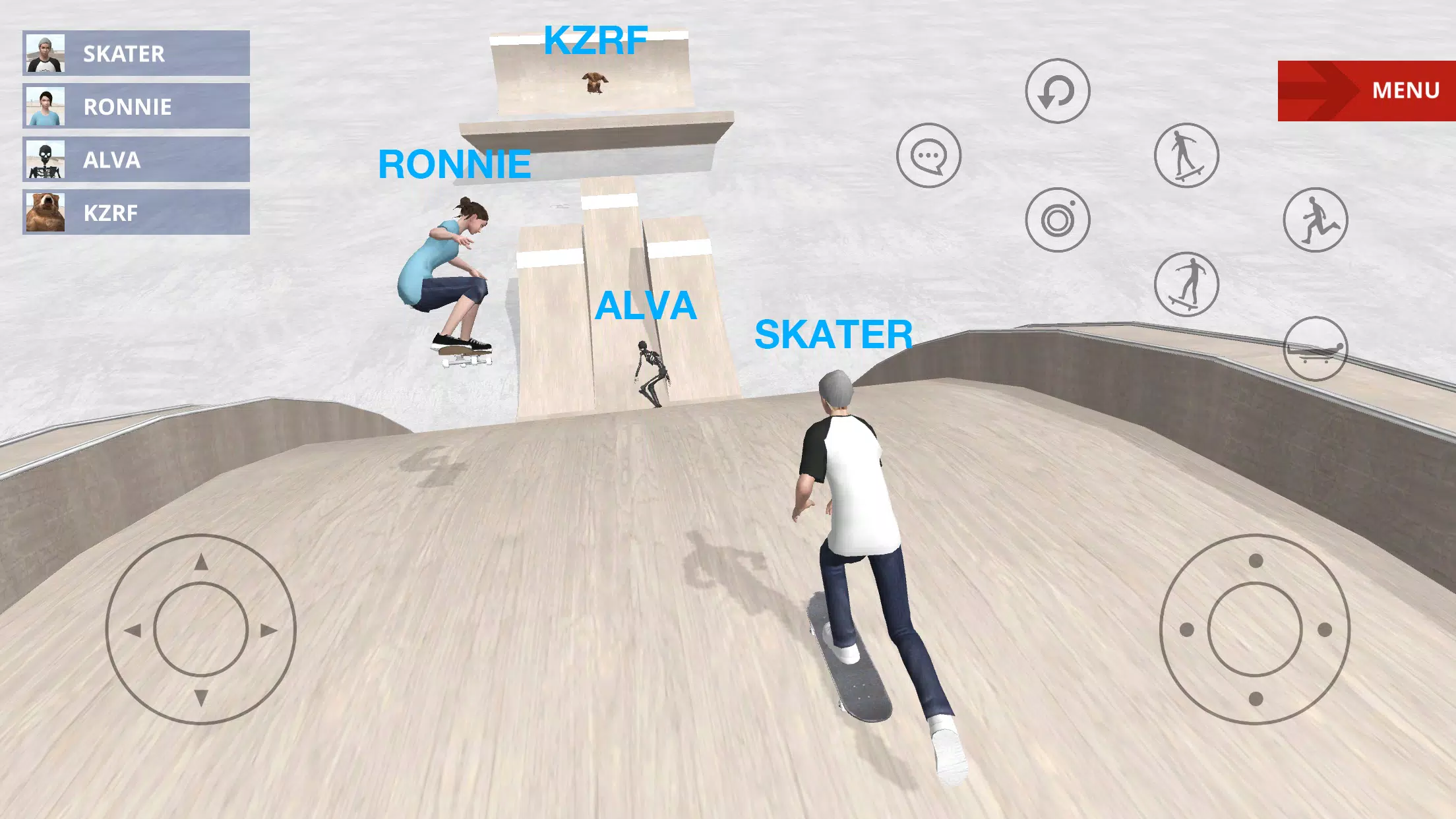 Skate Space ဖန်သားပြင်ဓာတ်ပုံ 0