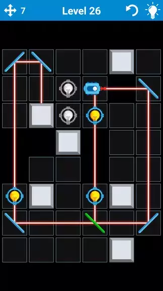 Laser Puzzle - Logic Game Ảnh chụp màn hình 1