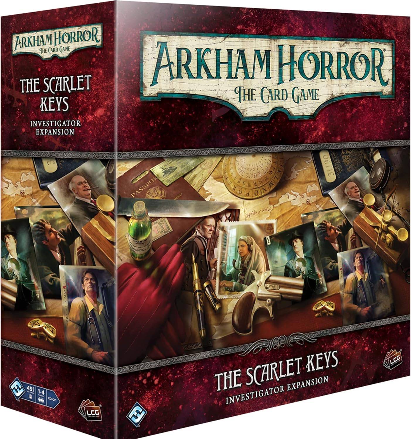 Arkham Horror: The Card Game - The Scarlet Keys Investigator Expansion