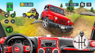 Real Jeep SUV Driving Games 3D Ekran Görüntüsü 0