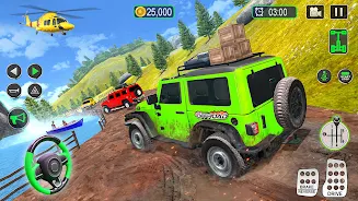 Real Jeep SUV Driving Games 3D スクリーンショット 1