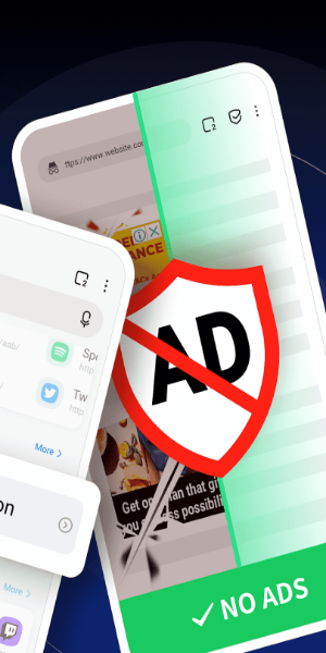 FAB Adblocker Browser: Adblock应用截图第2张