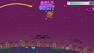 Schermata Golf Orbit: Oneshot Golf Games 2