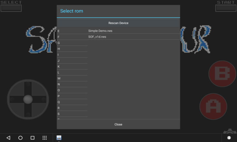 Nessie (8 bit emulator) Tangkapan skrin 1