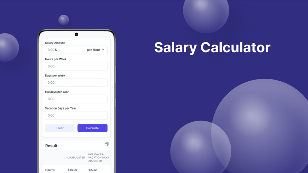 Salary Calculator Screenshot 2