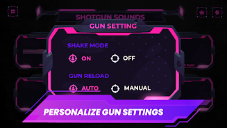 Real Gun Shot Sounds Simulator 스크린샷 1