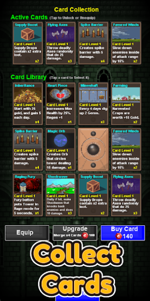Lone Tower Roguelike Defense MOD ဖန်သားပြင်ဓာတ်ပုံ 2
