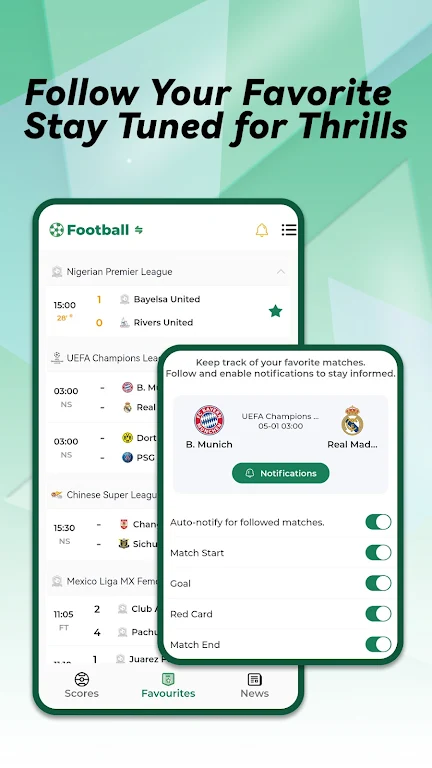 Xscorez - Euro Live Scores Schermafbeelding 2