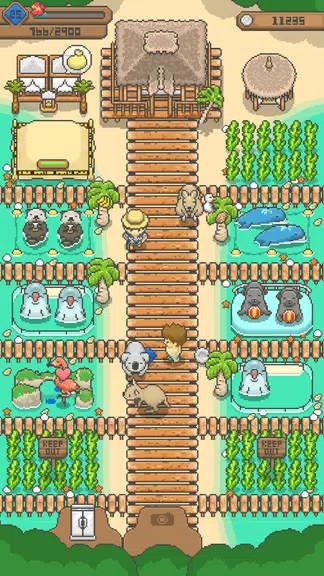 Tiny Pixel Farm - Simple Game Tangkapan skrin 2