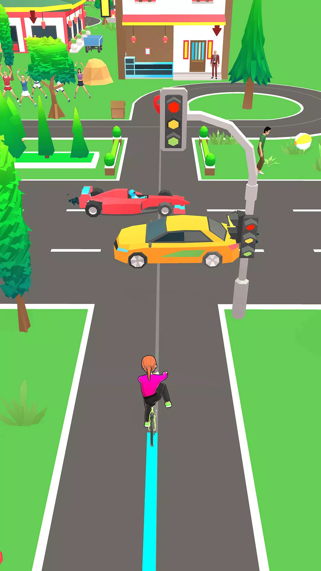 Schermata Paper Rider Delivery  Boy Game 0