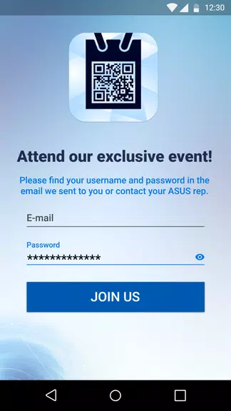 ASUS Invitation App ภาพหน้าจอ 0