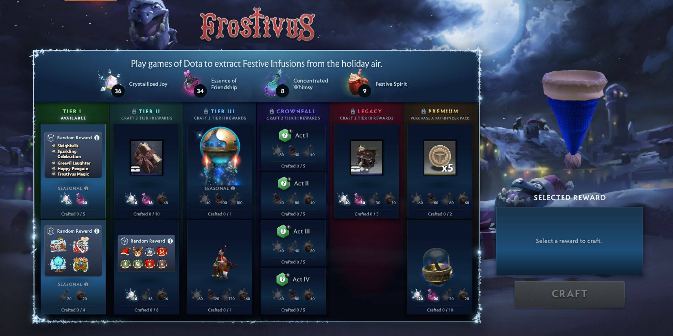 Frostivus Rewards