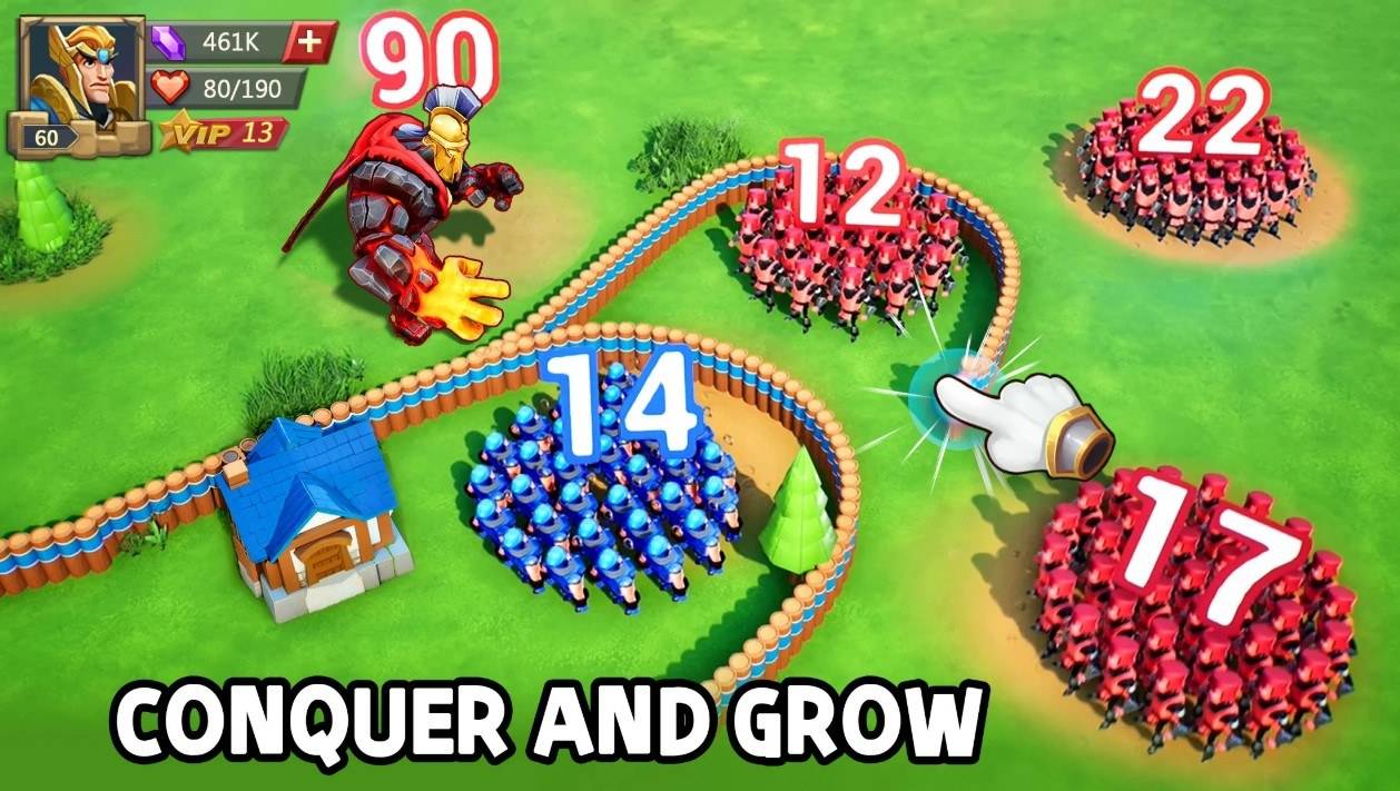 Bluestacks Air üzerinden Mac'te Lords Mobile Play